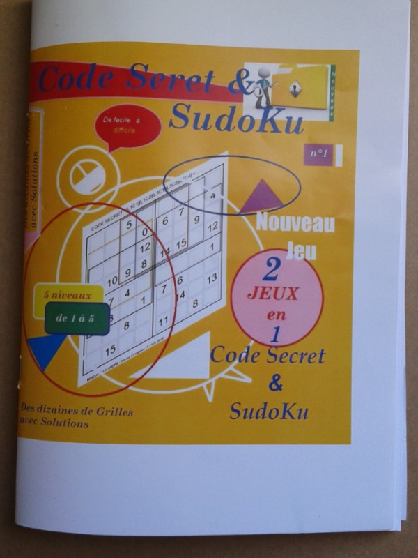 Livre Code Secret & SuDoKu