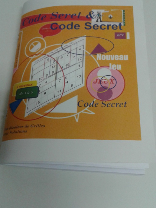 Livre Code Secret-Tous les niveaux